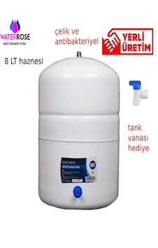 Çelik Ve Antibakteriel Su Arıtma Cihazı Tankı.2.2 Galon 8 Lt Çelik Ve Antibakteriel Su Arıtma Cihazı Tankı.2.2 Galon 8 Lt