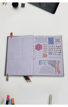 Bullet Journal Geometrik Şekil Ve Süslemeler Mini Şablon Cetvel Seti Diğer Bullet Journal Geometrik Şekil Ve Süslemeler Mini Şablon Cetvel Seti Diğer