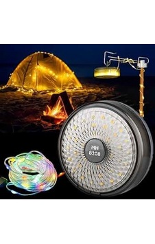 Hubrendy Emin Şarjlı 10 Metre Kamp Lambası Led Işık Hubrendy Emin Şarjlı 10 Metre Kamp Lambası Led Işık