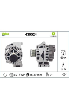 Valeo 599223 Alternatör Kasnağı 90a Klimalı Corsa C-astra G-h-merıva A-tıgra-agıla-nemo-bıpper-grande Punto- Fıorıno-doblo 1.3 Jtdı 93193612-13117279-51784842 -