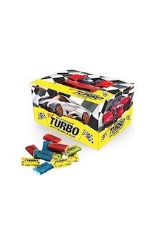 Turbo Tutti Frutti Aromalı Şekerli Balonlu Sakız 100 Adet