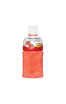Mogu Mogu Strawberry Flavored Drink With Nata De Coco 320 ML Mogu Mogu Strawberry Flavored Drink With Nata De Coco 320 ML