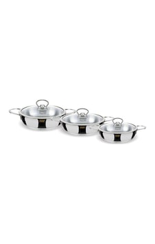 FMS Çelik Inci 6 Parça Omlet Set 5007 FMS Çelik Inci 6 Parça Omlet Set 5007