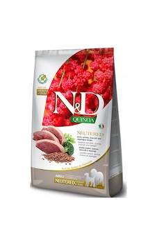 N&D Quinoa Ördek ve Brokoli Büyük ve Orta Irk Yetişkin Kısırlaştırılmış Köpek Maması 12 KG N&D Quinoa Ördek ve Brokoli Büyük ve Orta Irk Yetişkin Kısırlaştırılmış Köpek Maması 12 KG
