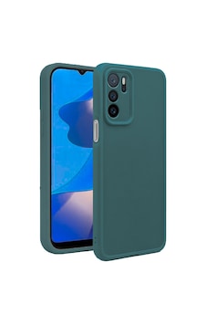 Oppo A16 4g Uyumlu Kamera Çıkıntılı Mat Silikon Telefon Kılıfı Yeşil Oppo A16 4g Uyumlu Kamera Çıkıntılı Mat Silikon Telefon Kılıfı Yeşil