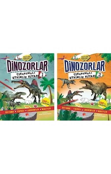 Dinozorlar 1-2 Çıkartmalı Etkinlik Kitapları Dinozorlar 1-2 Çıkartmalı Etkinlik Kitapları
