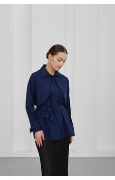 Storm Wear Yaka Detaylı Kadın Gömlek Lacivert Storm Wear Yaka Detaylı Kadın Gömlek Lacivert