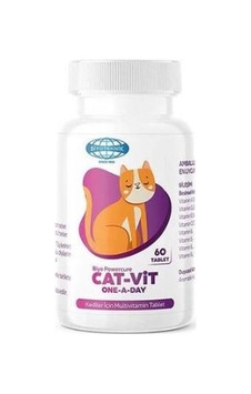 Biyoteknik Powercure Cat - Vit One A Day Kediler İçin Multivitami