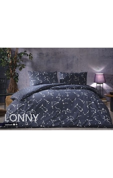 Taç Ranforce Tek Kişilik Nevresim Takımı Lonny Lacivert Taç Ranforce Tek Kişilik Nevresim Takımı Lonny Lacivert