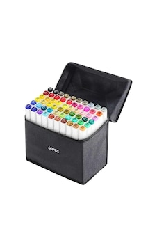 Touch Marker 60'lı Çift Uçlu Marker Kalem Seti Çok Renkli Touch Marker 60'lı Çift Uçlu Marker Kalem Seti Çok Renkli