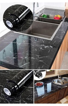 Siyah Yapışkanlı Kaplama Kağıdı Mermer Desenli Büyük Boy 5 Metre Hmngoxxtptprp Belirtilmemiş Siyah Yapışkanlı Kaplama Kağıdı Mermer Desenli Büyük Boy 5 Metre Hmngoxxtptprp Belirtilmemiş