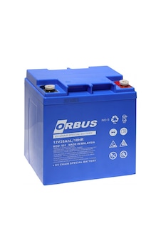 Orbus 12v 28ah Dik Engelli Araç Aküsü Orbus 12v 28ah Dik Engelli Araç Aküsü