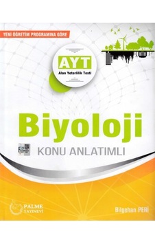YKS AYT Biyoloji Konu Kitabı - Palme Yayınları YKS AYT Biyoloji Konu Kitabı - Palme Yayınları