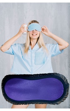Pazarız Uyku Göz Bandı Maskesi Işık Önleyici Gözlük Maske Bant Eye Mask Mor Pazarız Uyku Göz Bandı Maskesi Işık Önleyici Gözlük Maske Bant Eye Mask Mor
