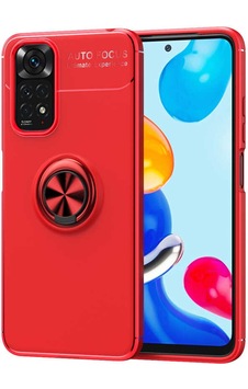 Xiaomi Redmi Note 11s Global Kılıf Zore Ravel Silikon Kapak Kırmızı Xiaomi Redmi Note 11s Global Kılıf Zore Ravel Silikon Kapak Kırmızı