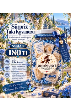 Sürpriz Takı Kavanozu Kelebek Çok Renkli