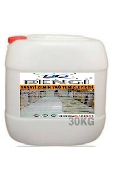 Sanayi Zemin Yağ Çözücü 30kg Tekli Sanayi Zemin Yağ Çözücü 30kg Tekli