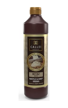 Callei Beyaz Waffle Çikolatası Şişe 1 KG Callei Beyaz Waffle Çikolatası Şişe 1 KG