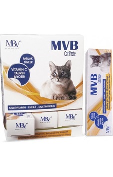 Mbv Cat Paste 50 Gr Kedi Tüy Dökülme Önleyici Vitamin Macunu Biotin & Çinko