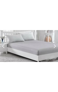 160x200 30 Cm Fitted Lastikli Çarşaf Açık Gri 2 Yastık Kılıfı Açık Gri 160x200 30 Cm Fitted Lastikli Çarşaf Açık Gri 2 Yastık Kılıfı Açık Gri