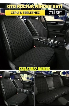 Bmw X1 Terletmez Kumaş Minterletmez Kumaş 7 Parça Ön Ve Arka Oturak Sırt Dayama Minder Siyah-siyah Bmw X1 Terletmez Kumaş Minterletmez Kumaş 7 Parça Ön Ve Arka Oturak Sırt Dayama Minder Siyah-siyah