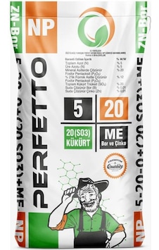Perfetto 5-20-0+20so3+me Taban Gübresi 25 Kg Perfetto 5-20-0+20so3+me Taban Gübresi 25 Kg