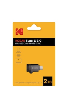 Kodak Micro Sd Kart Okuyucu Type-c 3.0 C100 Kodak Micro Sd Kart Okuyucu Type-c 3.0 C100