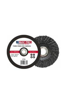Bay-tec Turbo Fiber Disk Zımpara 180 x 22 MM Bay-tec Turbo Fiber Disk Zımpara 180 x 22 MM