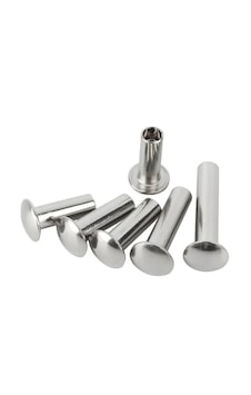 Oddity M5 55 Mm Ss304 Yarı Tüplü İnce Başlı Paslanmaz Perçin 20 Li Paket Makine & Çelik Konstrüksiyon Birleştirme