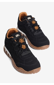 Mubiano Kadın Süet Sneaker Çiçek Aksesuarlı Günlük Spor Ayakkabı Nira Siyah Mubiano Kadın Süet Sneaker Çiçek Aksesuarlı Günlük Spor Ayakkabı Nira Siyah