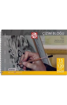 Van Gogh Çizim Blok Spiralli 15 Yaprak 120 Gr 25x35 Cm