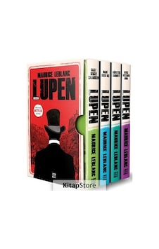 Arsen Lupen-Kutulu Siyah Set 4 Kitap Takım / Maurice Leblanc Arsen Lupen-Kutulu Siyah Set 4 Kitap Takım / Maurice Leblanc