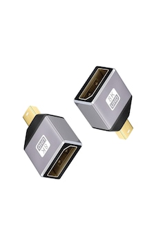 8k Mini Displayport Erkek To Display Port Dişi Çevirici Çift Yönlü Kullanılır 8k Mini Displayport Erkek To Display Port Dişi Çevirici Çift Yönlü Kullanılır