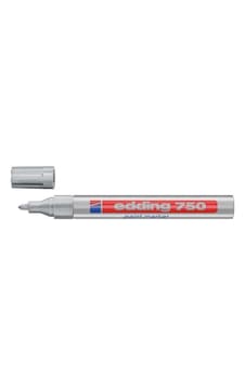 Edding 750 Paint Marker Hobi Sanat Kalemi 2-4 Mm Gümüş