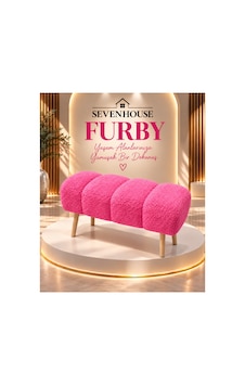 Furby Teddy Kumaş Puf Bench 4 Boğumlu Modern Tasarım, Ahşap Ayaklı, Yatak Odası, Makyaj Masası 64x32x43 Cm Barbie Pembe Barbie Pembe Furby Teddy Kumaş Puf Bench 4 Boğumlu Modern Tasarım, Ahşap Ayaklı, Yatak Odası, Makyaj Masası 64x32x43 Cm Barbie Pembe Barbie Pembe