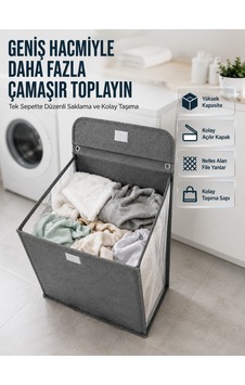 Modern Tasarımlı Duvara Monte Kirli Çamaşır Sepeti Pratik Saklama Çözümü Çokrenkli Modern Tasarımlı Duvara Monte Kirli Çamaşır Sepeti Pratik Saklama Çözümü Çokrenkli