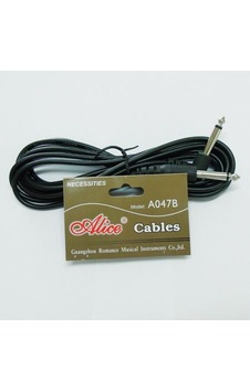 Alice A-047b Gitar Pedal Ara Kablosu Düşük Gürültü Seviyesi L T