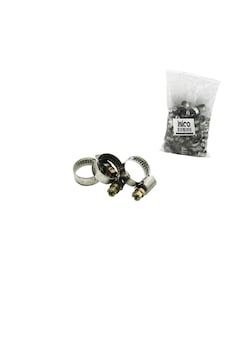 50 Adet 13-19mm Metal Hortum Kelepçe Tork Ayarlı - Ayarlanabilir Klips 5332 0 - 10 CM