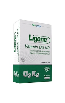 Ligone Vitamin D3k2 60 Kapsül Ligone Vitamin D3k2 60 Kapsül
