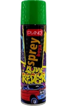 Piano Sprey Boya 200ml Yeşil - 2 Adet Çok Renkli