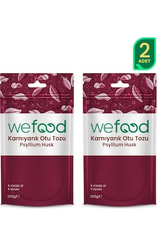 Karnıyarık Otu Psyllium Tozu 200 Gr 2'li Karnıyarık Otu Psyllium Tozu 200 Gr 2'li