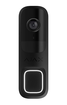 Doorbell 4mp 6 Metre Ir Led Çift Yönlü Konuşma Onvıf Wıfı Görüntülü Kapı Zili Siyah