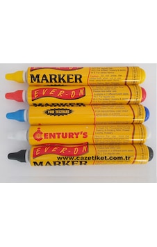 Ever-on Marker Sarı Tekstil İşaretleme Kalemi Ever-on Marker Sarı Tekstil İşaretleme Kalemi