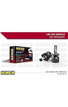 H4 Xenon Led Ampul Beyaz Işık