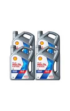 Shell Helix Extra X Motor Yağı 5w-40 4 X 4 Litre