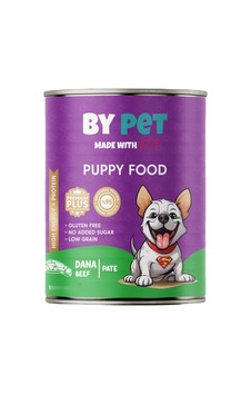 Dana Etli Yavru Yaş Köpek Maması 1 Adet 400 Gram Konserve Dana Etli Yavru Yaş Köpek Maması 1 Adet 400 Gram Konserve