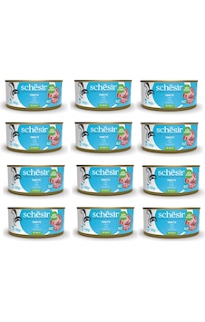Schesir Ton Balıklı Tam Ve Dengeli Kedi Konserve Jöleli 140 Gr. X 12 Adet Schesir Ton Balıklı Tam Ve Dengeli Kedi Konserve Jöleli 140 Gr. X 12 Adet