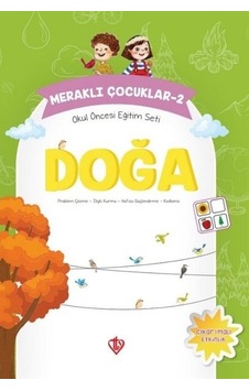 Meraklı Çocuklar 2 - Okul Öncesi Eğitim Seti - Doğa - Gülnihal Özkan - Türkiye Diyanet Vakfı Yayınları