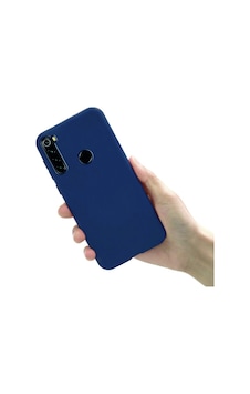 Xiaomi Redmi Note 8 Kılıf Kamera Korumalı Silikon Rubber Arka Kapak Lacivert Xiaomi Redmi Note 8 Kılıf Kamera Korumalı Silikon Rubber Arka Kapak Lacivert