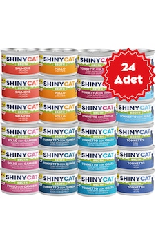 Gimcat Shinycat Broth Sos İçinde Karışık Kedi Konserve Mama 24 x 70 G Gimcat Shinycat Broth Sos İçinde Karışık Kedi Konserve Mama 24 x 70 G